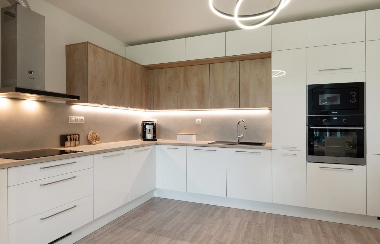 Wizualizacja klasycznej kuchni