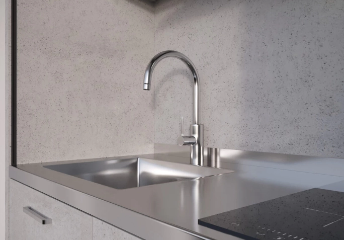 Wizualizacja klasycznej kuchni