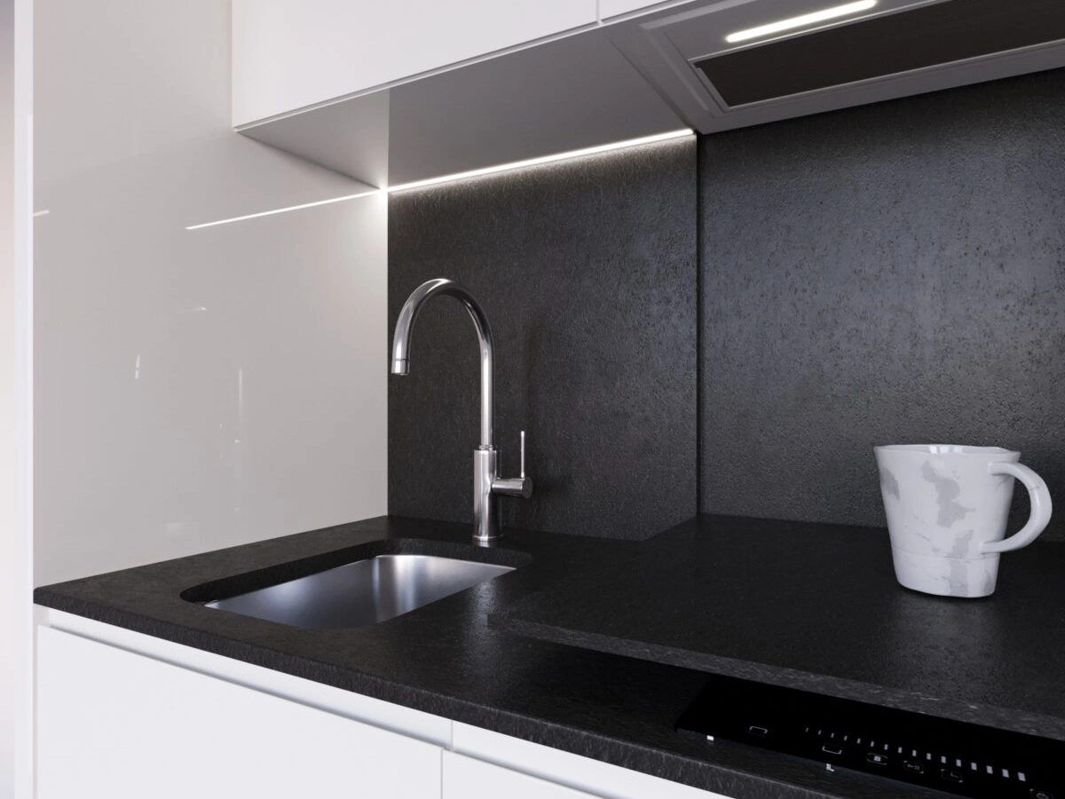 Wizualizacja klasycznej kuchni